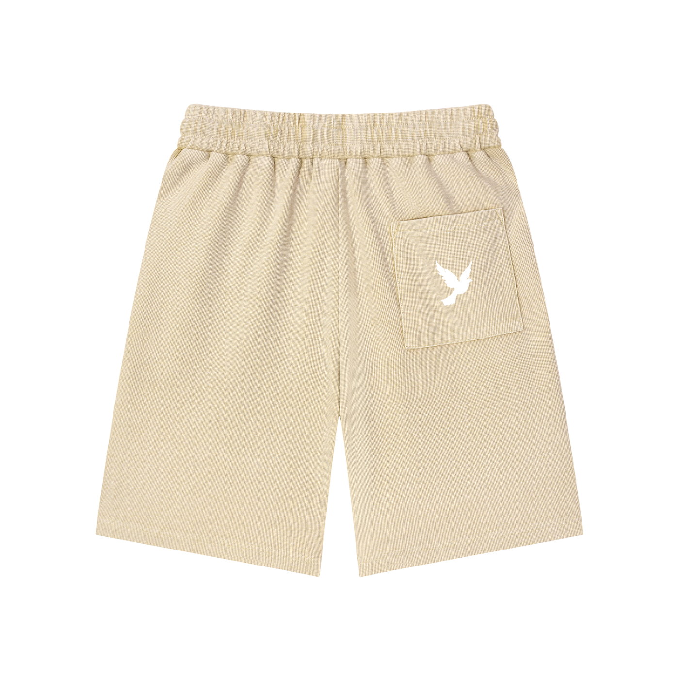 Mineral Wash Waffle Knit Shorts