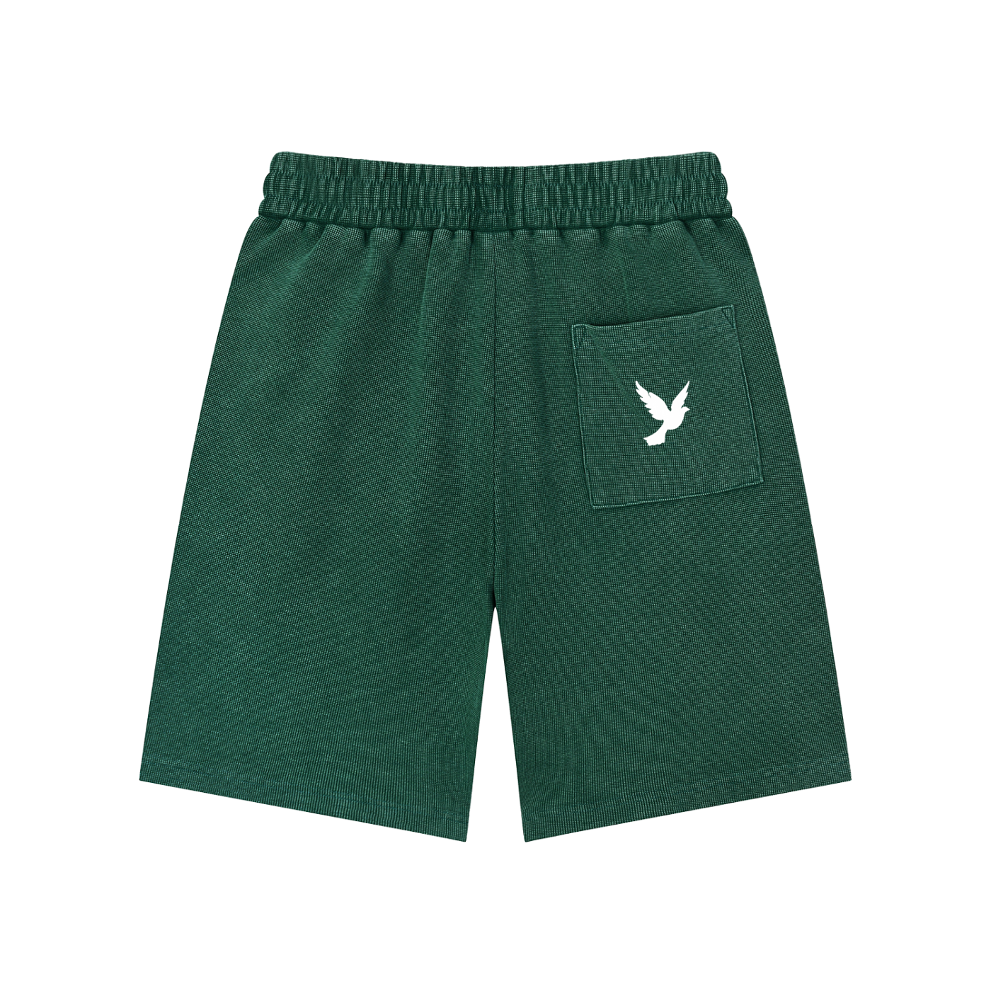 Mineral Wash Waffle Knit Shorts