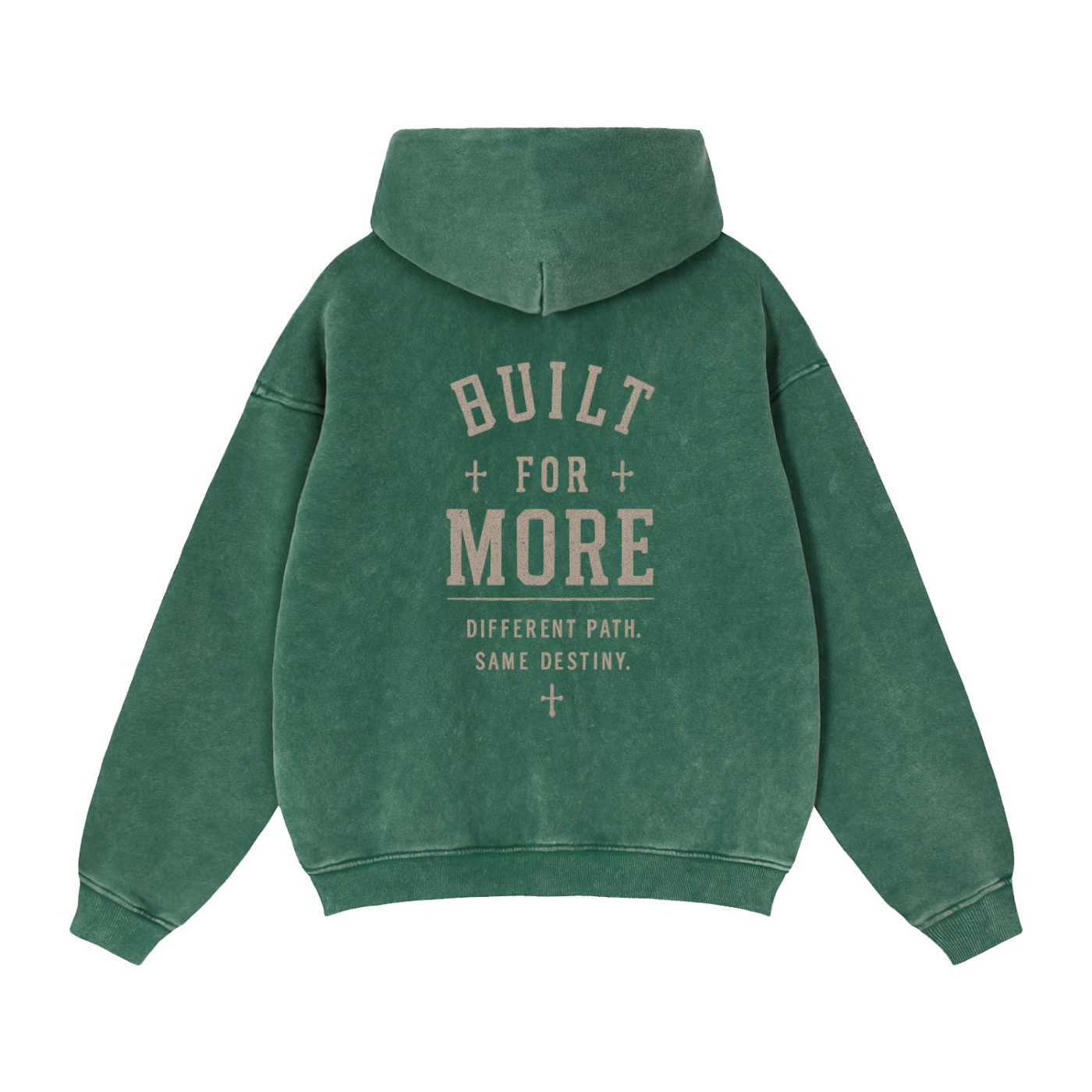Zip-Through Boxy Fleece Hoodie