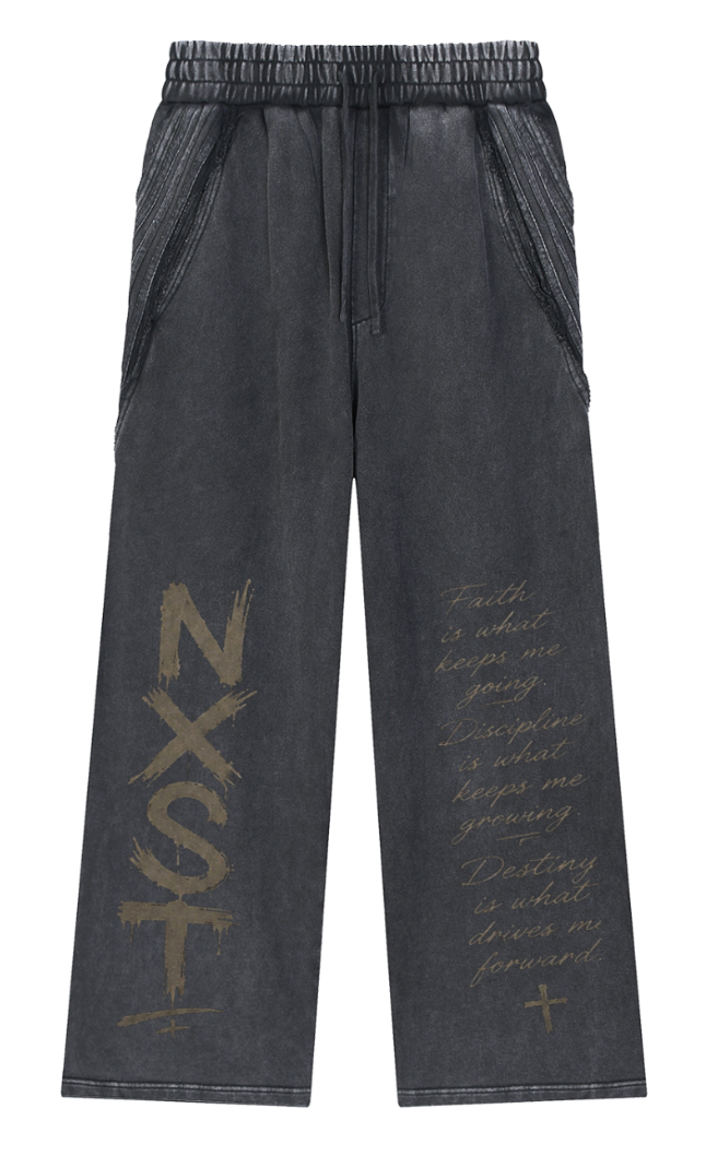 NXST “Faith & Discipline” Washed Edge Sweatpants