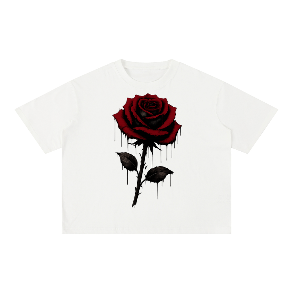 Mineral Wash Boxy Cotton T-Shirt